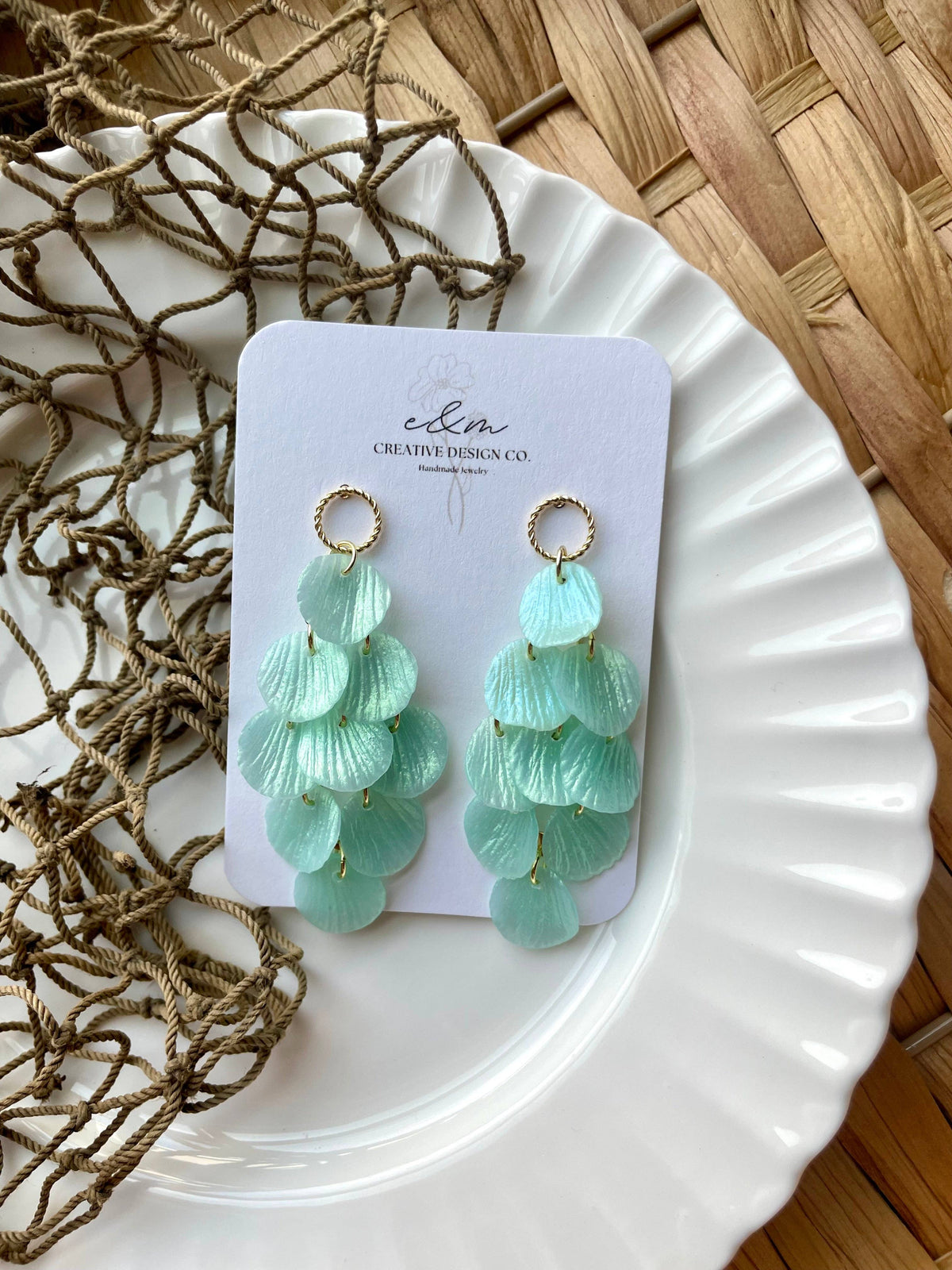 Seafoam Chic Earrings