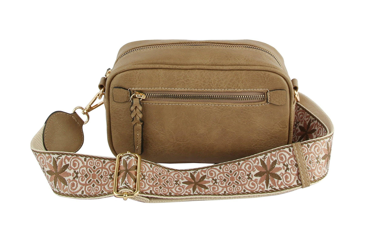 Boho Guitar Strap Women's Crossbody Bag