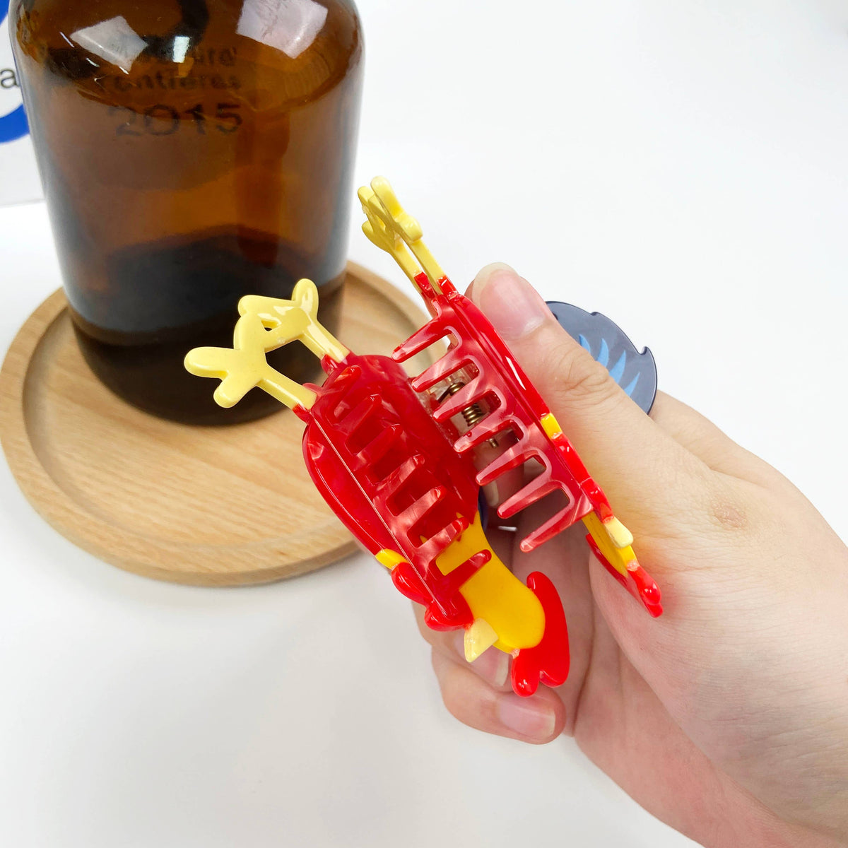 Rooster Claw Clips, Acetate Animal Hair Clip