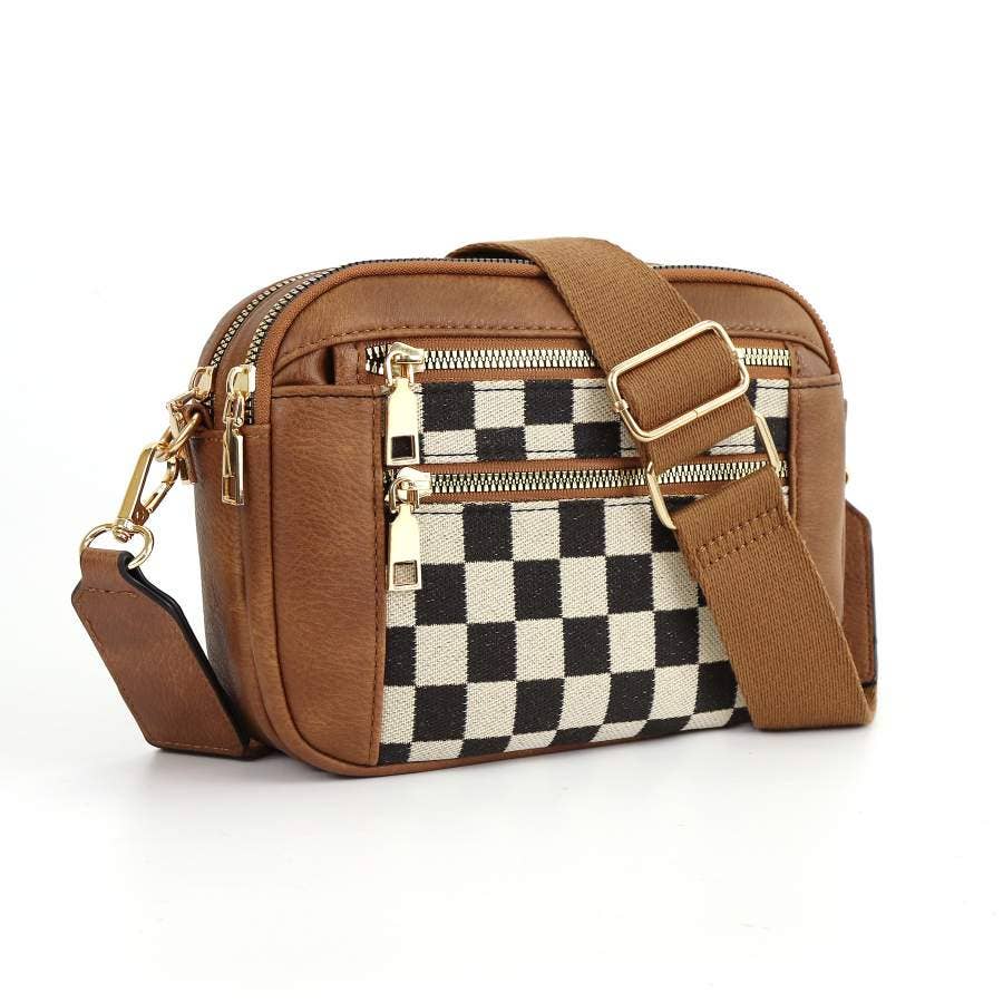 Harper Crossbody Bag with Guitar Strap