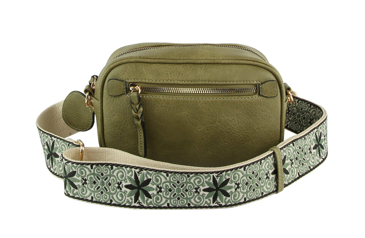 Boho Guitar Strap Women's Crossbody Bag
